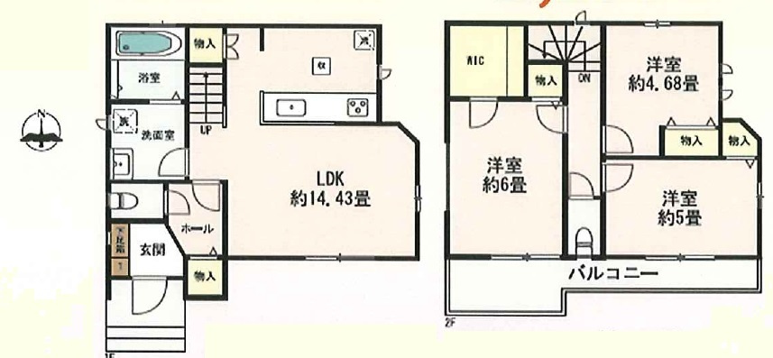 新築一戸建て 川越市安比奈新田