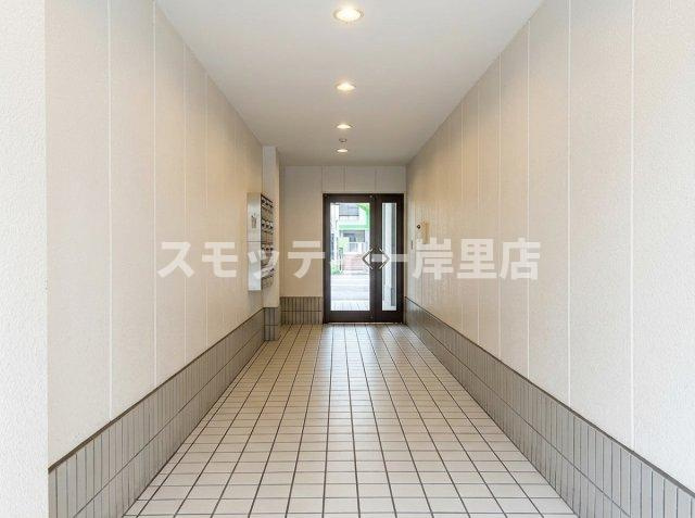 井上マンションのロビー