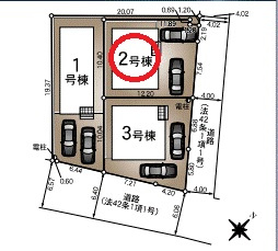 【区画図】 | クレイドルガーデン三木市緑が丘町本町第２ | 区画図