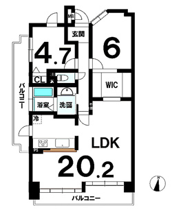  | 【コンセール猪子石原】✨️仲介手数料無料✨️香流小学校・香流中学校