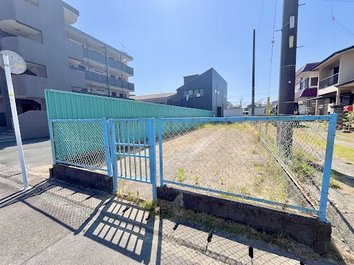 売土地　中央区早出町の外観|狭小地ならではの縦の空間を活かした設計ができます！