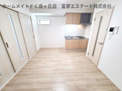 【居間・リビング】 | フジパレス高石駅南Ⅱ番館 | リビングと洋室の戸を閉めたとき