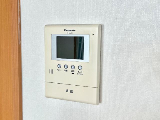 グレイスヒルのセキュリティ|モニタ付インターホンで安心♪