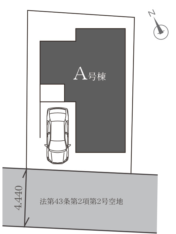 泉区中田南1丁目 新築戸建 5480万円の区画図