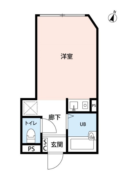 Reberty北千住の居間・リビング