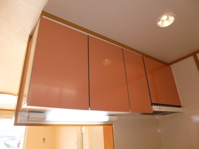 グランパレK　Aのキッチン|キッチン上収納