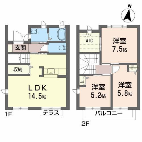 スターフィールドの間取り