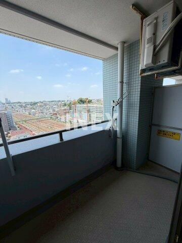 横浜市鶴見区生麦５丁目の賃貸マンションのバルコニー