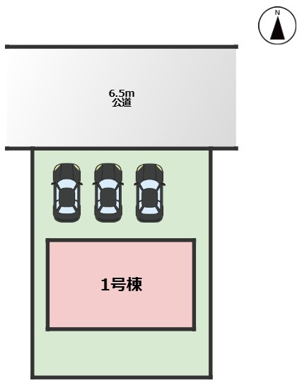 MIRASUMO天白区植田東1507①｜名古屋市の戸建ならホームアップの区画図