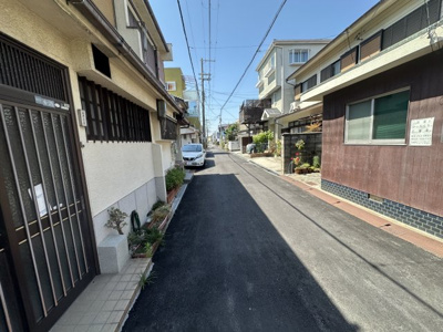 【前面道路含む現地写真】 | 和泉市繁和町テラスハウス | 前面道路