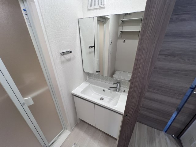 D-ROOM江井島の洗面所