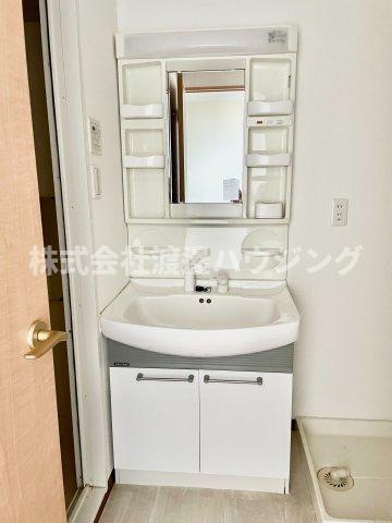 ピースコート園田の洗面所