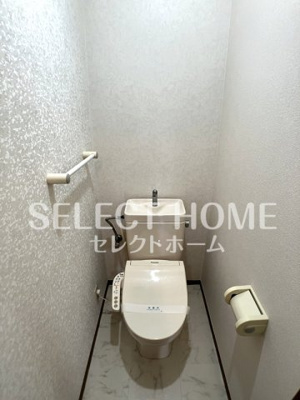 【トイレ】 | ＨＫガーデンＢ棟 | ゆったりとした空間のトイレです