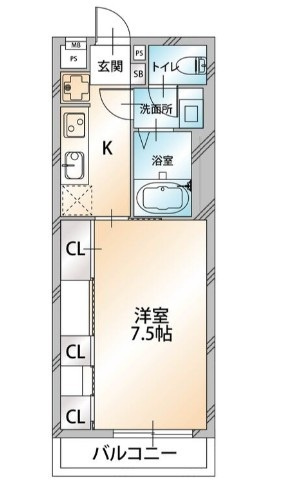 清瀬市元町１丁目の賃貸マンション
