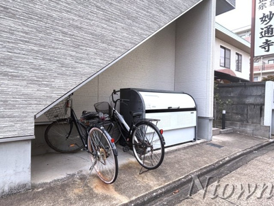 【その他共用部分】 | グランフルール | 駐輪場です