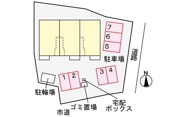 アルブルの区画図