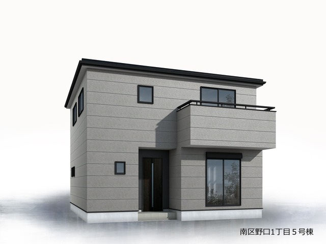 リーブルガーデン熊本市南区野口1丁目の外観パース