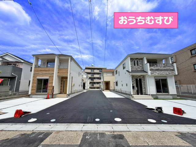 名古屋市名東区猪子石2丁目(全5棟)の前面道路含む現地写真