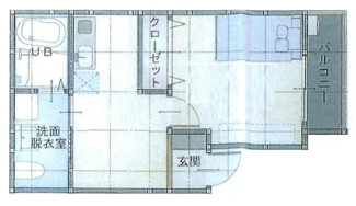 【間取り】 | 中央h･sビル | 間取りです。