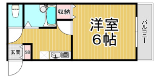 エクレ西宮の間取り