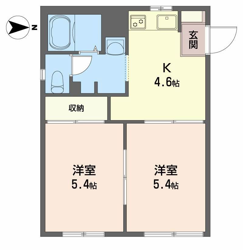 シティーハイツ高松の間取り