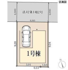 リーブルガーデン神戸市西区王塚台10期の区画図