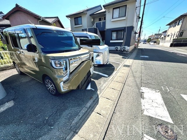 セジュールASA A棟の駐車場