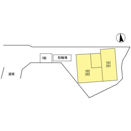 ソレアード土師ノ里の区画図
