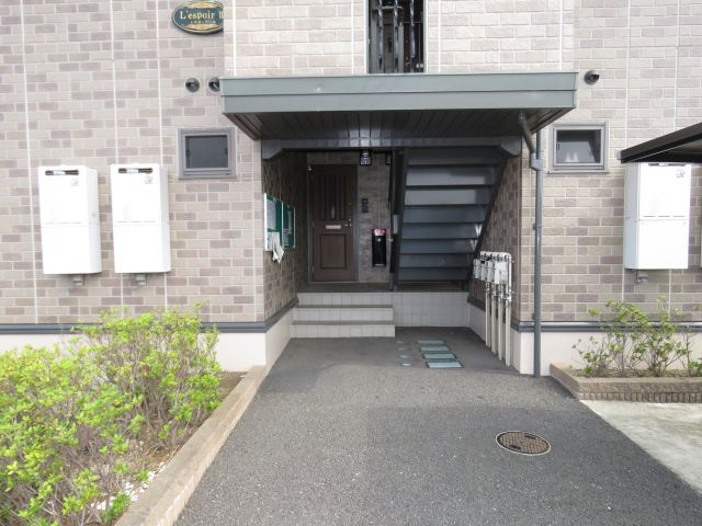 レスポワールⅢのエントランス