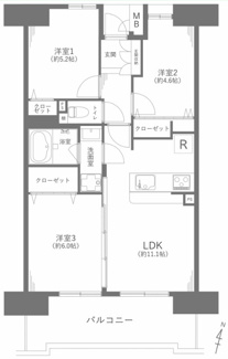  | 【コンセール藤ヶ丘弐番館】✨️仲介手数料無料✨️森孝西小学校・森孝中学校