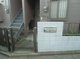 自転車の駐輪不可です