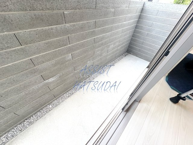 グレイスタウン上北沢のバルコニー
