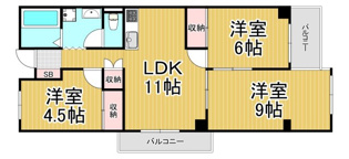 ハイツセピアの間取り