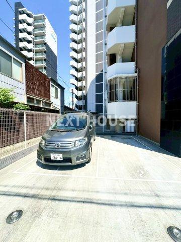 サンシルク阿倍野の駐車場