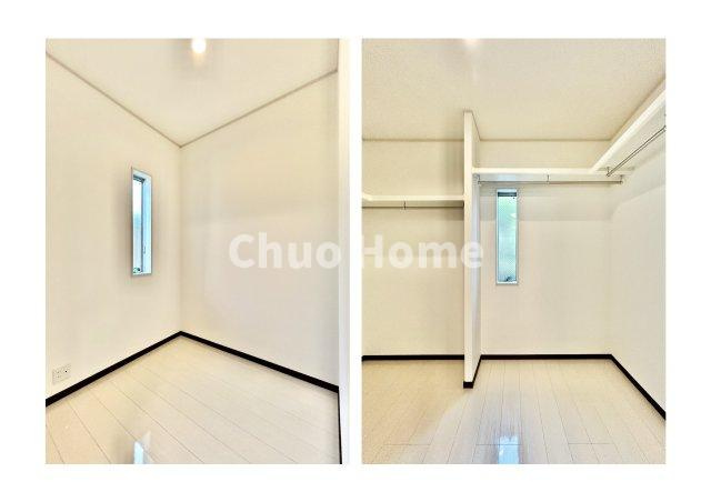 江戸川区中葛西5丁目中古戸建の収納|ウォークインクローゼット・書斎