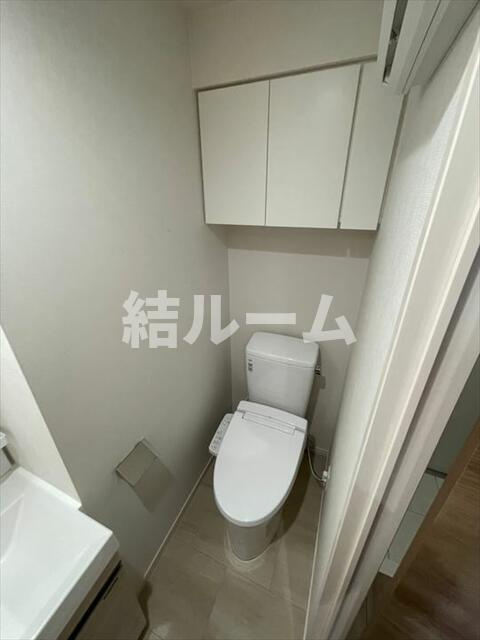 川口市西青木４丁目の賃貸マンションのトイレ