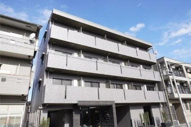 【外観】 | ルーブル都立家政六番館 | 鉄筋コンクリート造のがっちりとした建物。