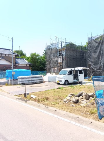 つくば市前野　2期　2号棟の庭