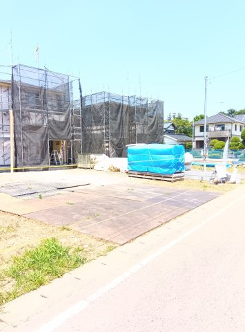 つくば市前野　2期　2号棟の庭