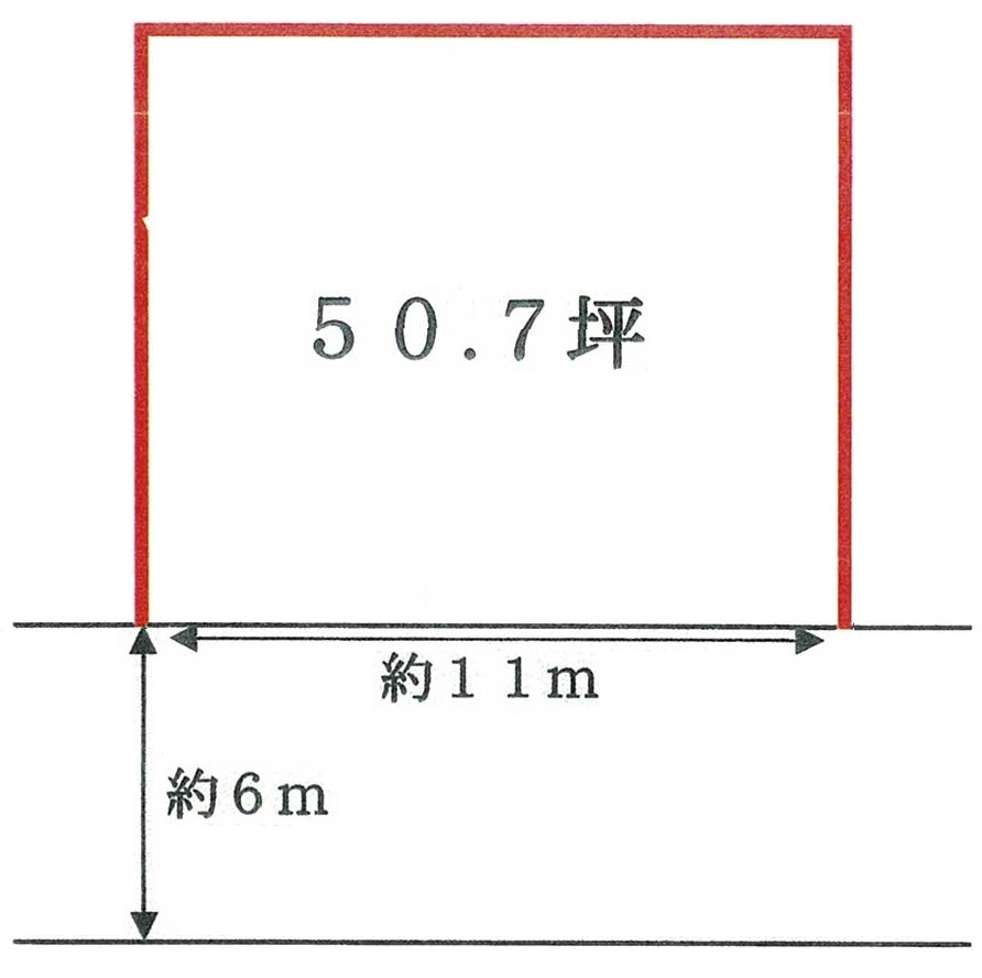 加古川市平岡町新在家の土地図