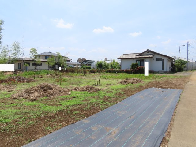 川越市笠幡売地の外観