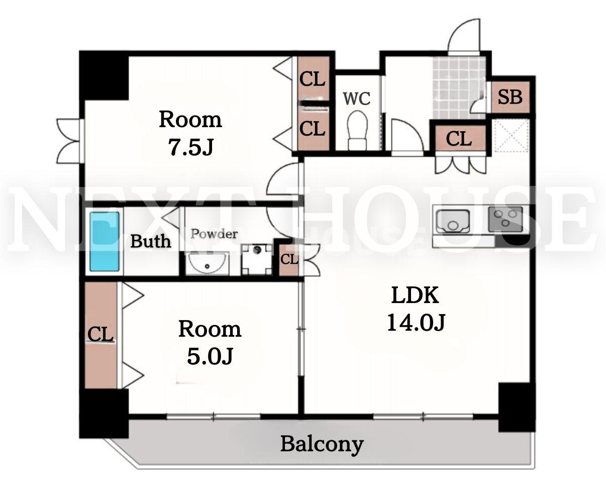 Mon maison 1の間取り