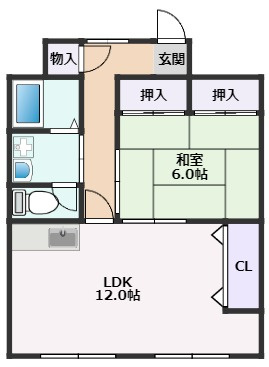 【間取り】 | プレアール吹田SOUTH