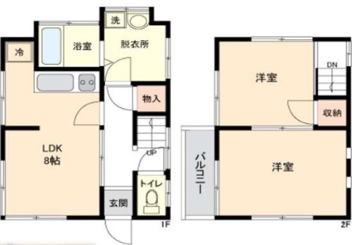 新座市大和田５丁目のアパート