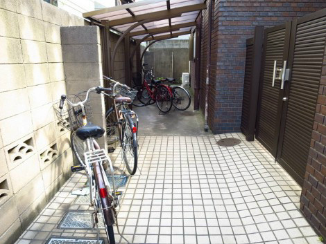 パティオ鷺宮のエントランス