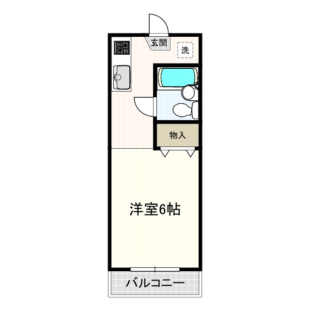 武蔵野市吉祥寺北町２丁目の賃貸マンションの間取り