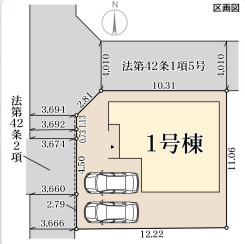 リーブルガーデン奈良市東九条町22期の区画図