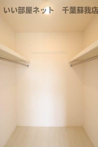 シャトーヒルズの収納|専用の収納スペースです