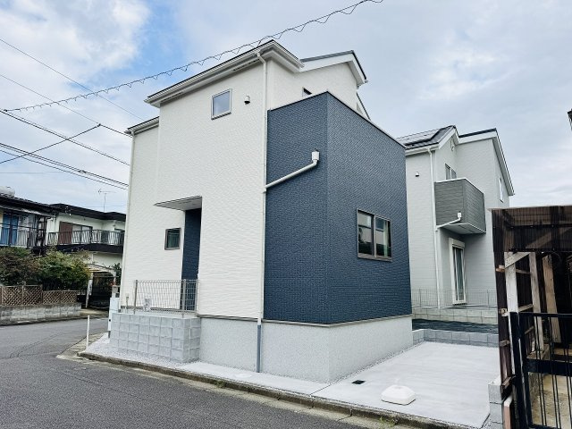 八王子市　西寺方町　新築一戸建て　０１期の外観|～控除や減税で優遇の長期優良住宅　省エネ性能認定　庭付きの新築戸建て～