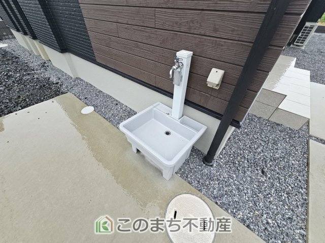 タマタウン宇都宮市細谷町Ⅱの設備|外水栓はアウトドアやガーデニング、車のお手入れにも活躍します。